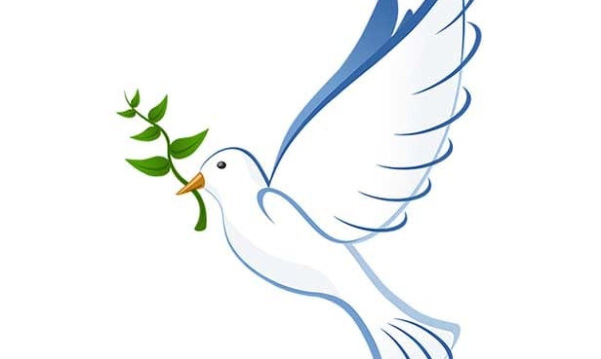 Pomba da paz: A origem da pomba da paz remonta à Bíblia, no Livro de Gênesis. No fim do Dilúvio, Noé enviou uma pomba para ver se as águas tinham baixado e o bicho voltou com um ramo de oliveira no bico, sinal de que a paz havia sido restaurada na Terra. -  (crédito: Imagem de Clker-Free-Vector-Images por Pixabay)
