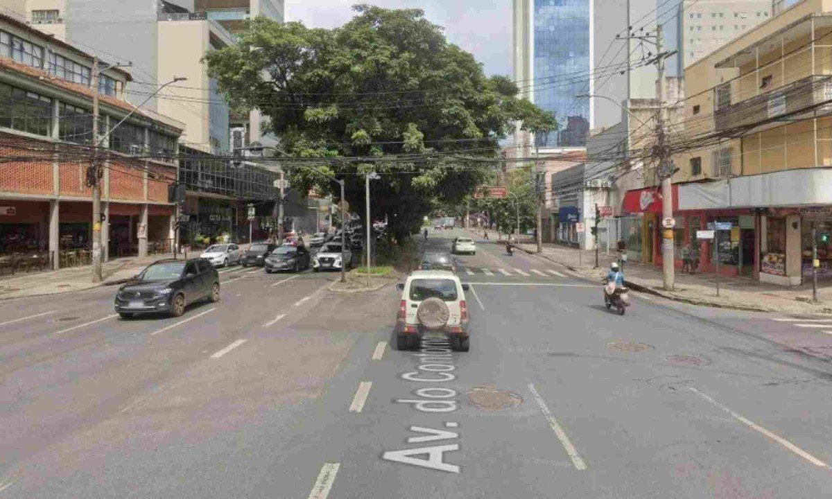 Obra acontece no cruzamento da Avenida do Contorno com rua Leopoldina -  (crédito: Google Steet View)