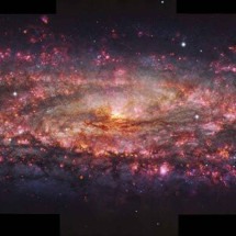 Galáxia colorida permite estudar melhor seus segredos - eso.org/Reprodução 