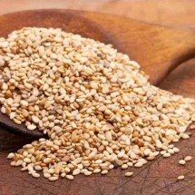Rico em cálcio, gergelim regula colesterol e previne doenças cardiovasculares - Divulgação