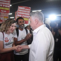 Álvaro Damião chegou nesta tarde a Belo Horizonte  -  (crédito: Alexandre Guzanshe/EM/D.A press)