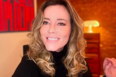 A jornalista Natuza Nery, da GloboNews, voltou a trabalhar já no dia 17/6, um dia após ser hospitalizada após sofrer um acidente em um dos estúdios da Globo. -  (crédito: Reprodução/@natuzanery)