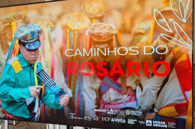 Minas Gerais é o maior território festivo de Congadas e festas do Rosário no país. Segundo a Secult, são 701 festas mapeadas em 332 municípios do estado -  (crédito: Jair Amaral/EM/D.A Press)