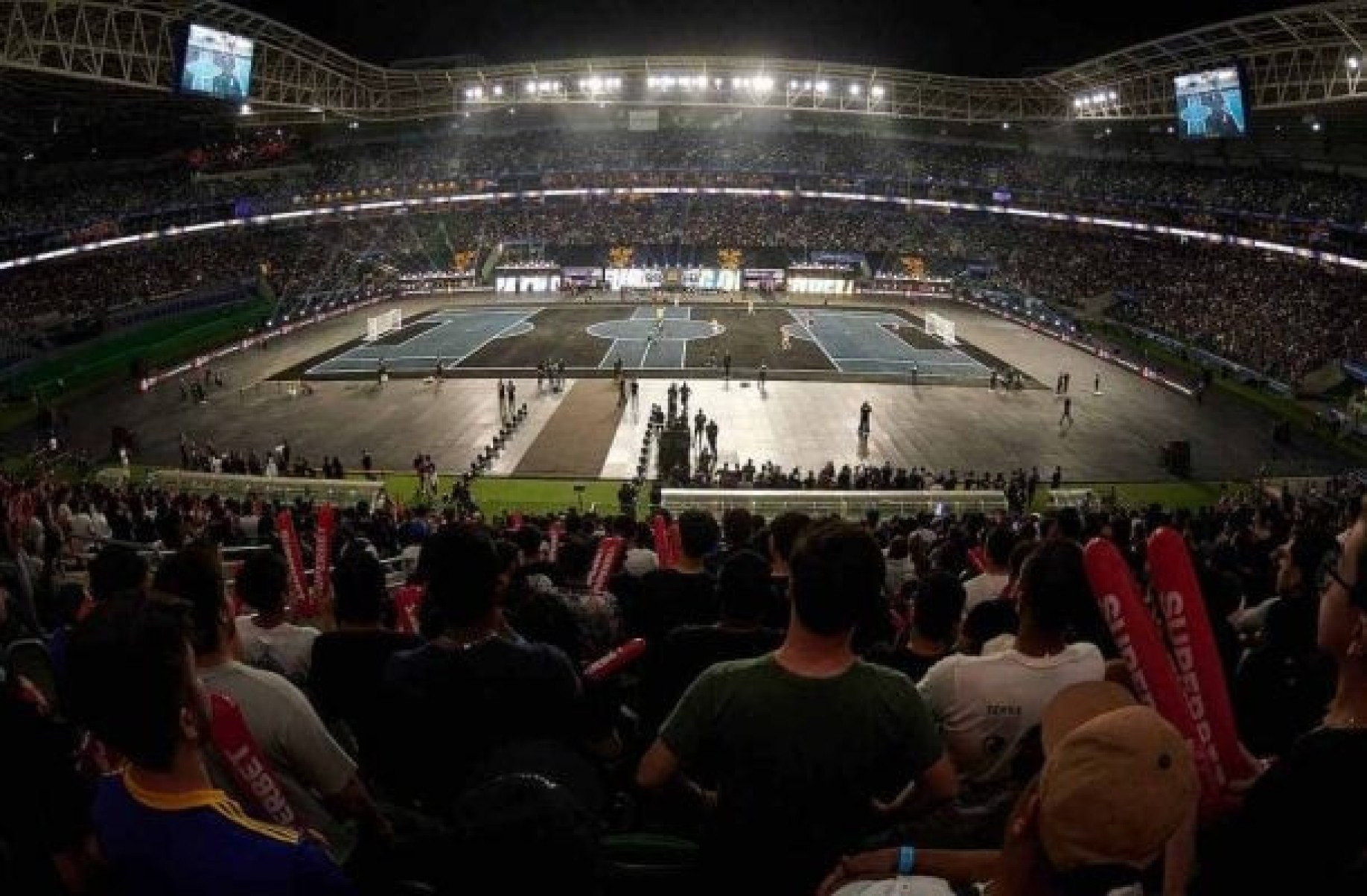 Allianz Parque, casa do Palmeiras, se firma como palco de diferentes esportes Allianz Parque, casa do Palmeiras, se firma como palco de diferentes esportes