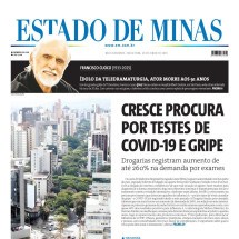 Confira a capa do Estado de Minas do dia 20/06/2025