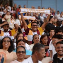 Torcida de Deus: evento reúne milhares de católicos no Mineirão  - Tulio Santos/EM/D.A Press