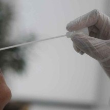 Cresce a procura por testes para doenças respiratórias - Leandro Couri/EM/D.A Press