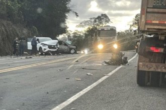 BR-381: trânsito é liberado depois de quatro horas de interdição