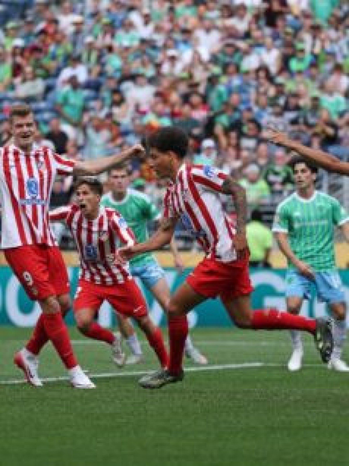 Atlético de Madrid vence Seattle Sounders pelo grupo do Botafogo no Mundial - No Ataque Internacional