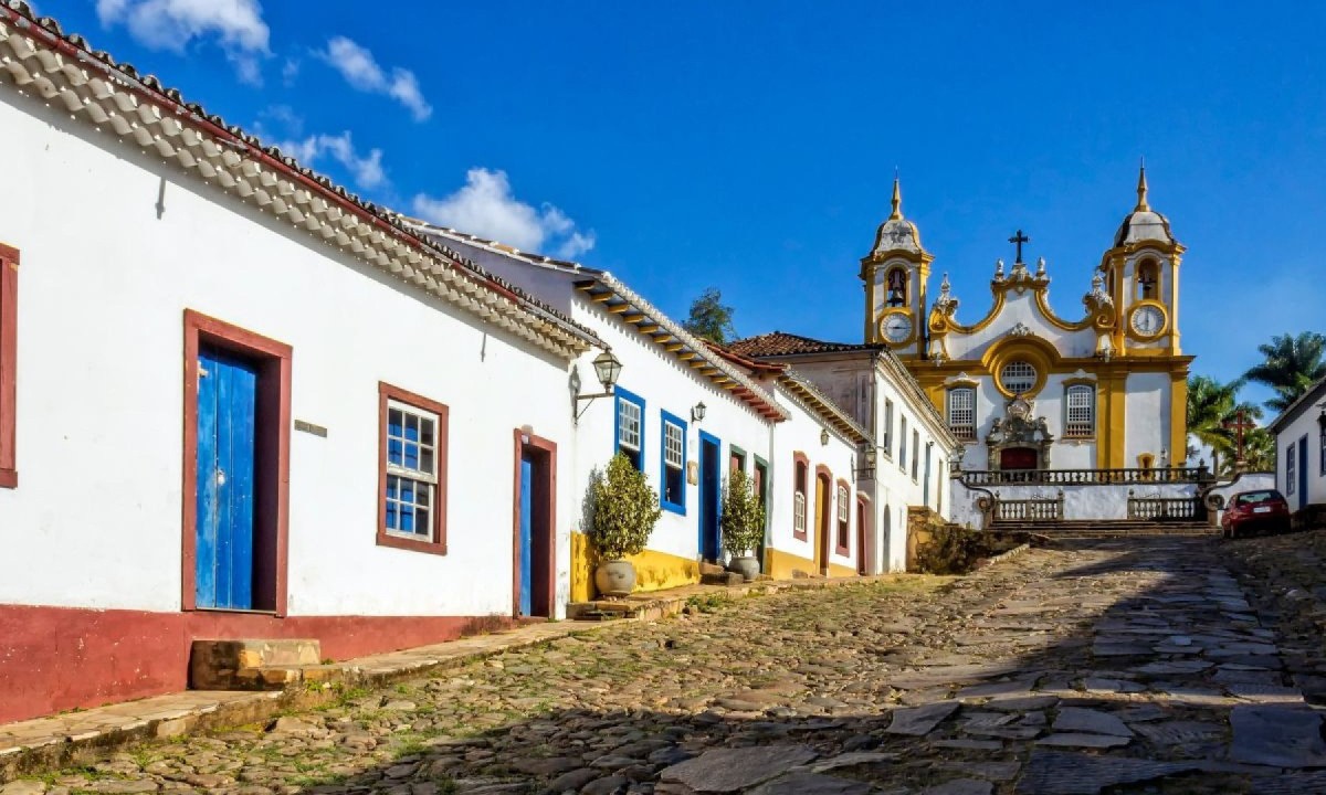 Tiradentes possui uma arquitetura barroca Tiradentes