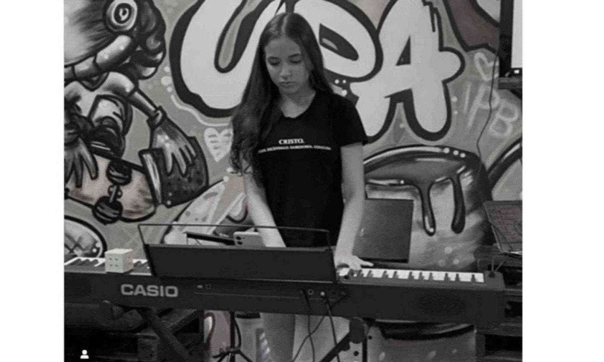 Melissa Campos foi morta por colega de sala dentro da escola em Uberaba -  (crédito: Igreja Presbiteria Uberaba/Divulgação)