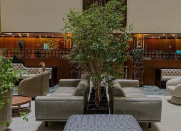 'Vou encher de tiro a recepção', teria dito o agressor, segundo a vítima -  (crédito: Hotel Ouro Minas/Divulgação)