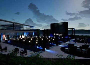 Cinema a céu aberto será inaugurado na próxima quinta-feira (26/6), no Bairro Olhos d’Água
 -  (crédito: Open Air/Divulgação)