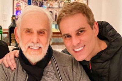 Francisco Cuoco e filho Diogo: "O convívio com ele era fantástico" -  (crédito: Reprodução/ Redes sociais)