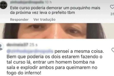 Vice-prefeita de Divinópolis acionará Justiça contra mensagens de ódio -  (crédito: Reprodução/Redes Sociais)
