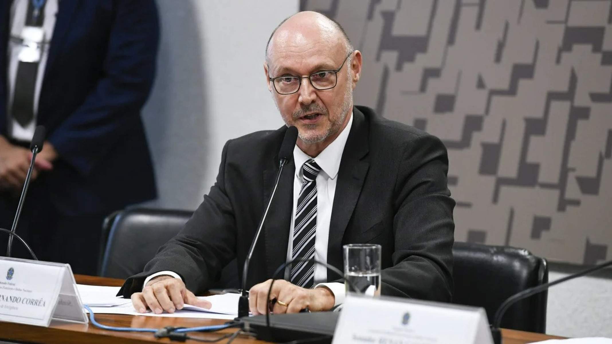 Diretor-Geral da ABIN, delegado Luiz Fernando Corrêa. - (crédito: Roque de Sá/Agência Senado) Diretor-Geral da ABIN, delegado Luiz Fernando Corrêa. - (crédito: Roque de Sá/Agência Senado)