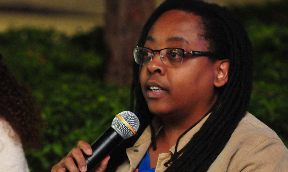 A escritora Cidinha da Silva venceu o Prêmio Biblioteca Nacional com "Um exu em Nova York"-Marcos Vieira/EM/D.A Press