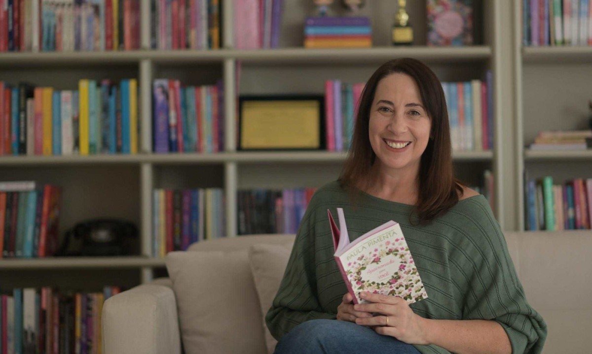 Paula Pimenta, escritora mineira-Leandro Couri/EM/D.A Press