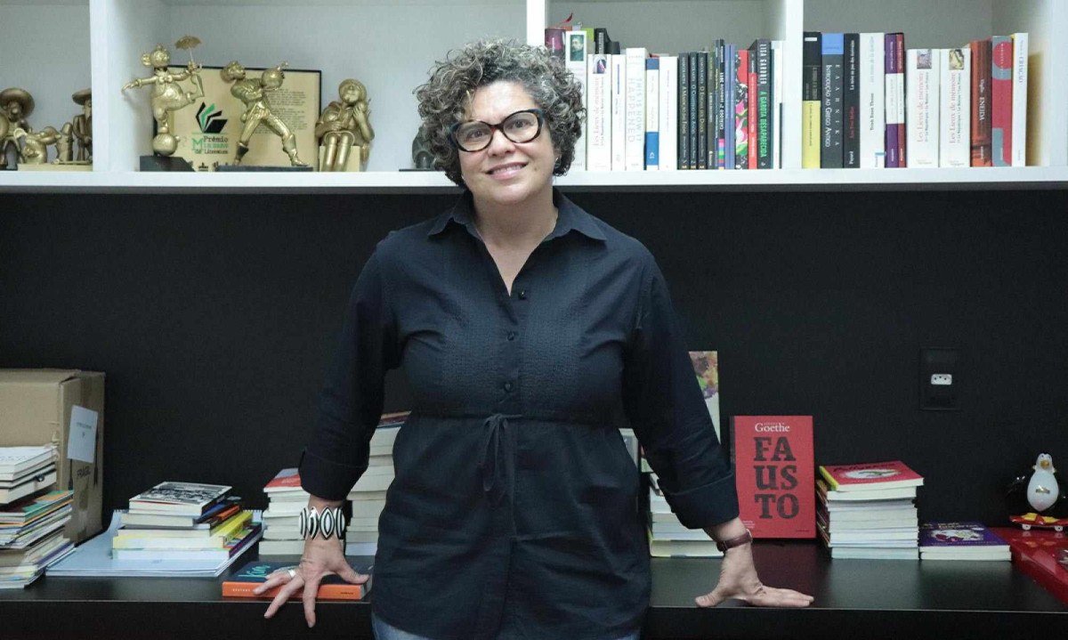'O título de Capital Mundial do Livro caberia muito bem para Belo Horizonte'. Rejane Dias, diretora editorial do Grupo Autêntica-Denys Lacerda/EM/D.A Press