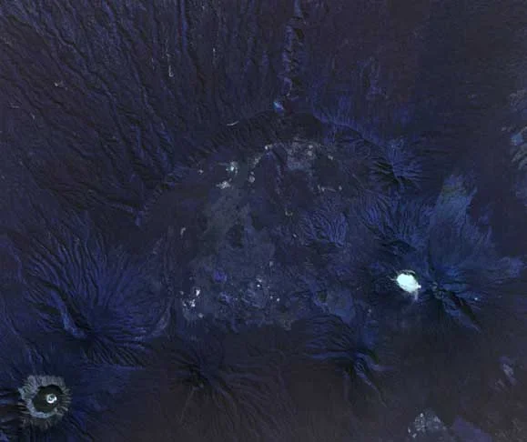 Imagens de satélite mostram o maior "caldeirão ácido" do Planeta - Copernicus Sentinel (2023), processado pela ESA, CC BY-SA 3.0 IGO