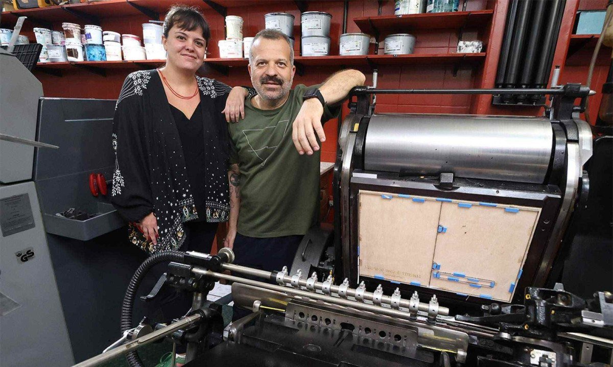 Wallison Gontijo e Elza Silveira, editores e fundadores da Impressões de Minas-Marcos Vieira/EM/D.A Press