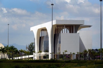 Cidade Administrativa, sede do governo de Minas -  (crédito: Gil Leonardi/ Agência Minas)