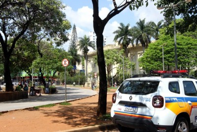 Região central de BH tem registros de criminalidade -  (crédito: Jair Amaral/EM/D.A Press)
