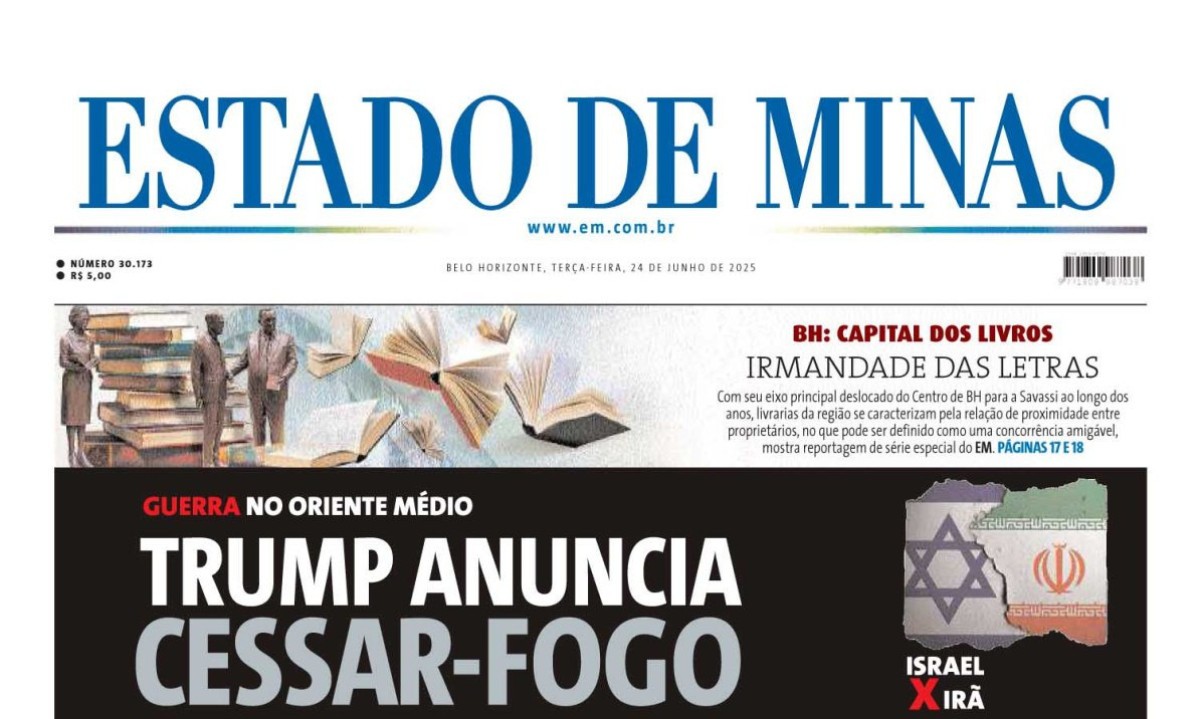 Estado de Minas - (crédito: Capa do Estado de Minas)