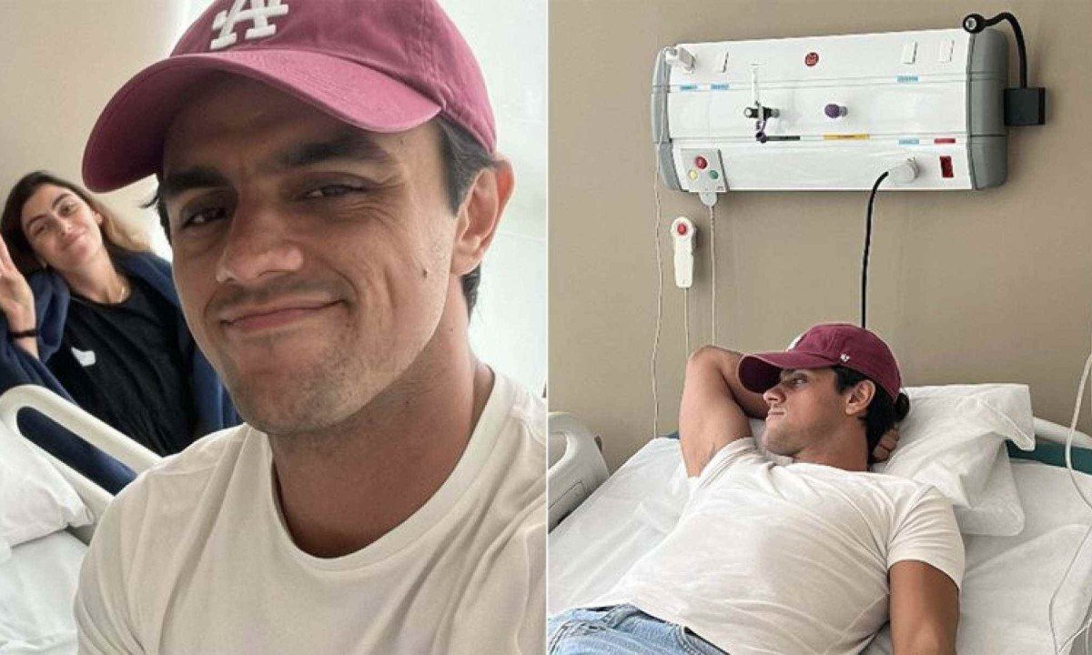 Felipe Simas relembra susto com neurite óptica e alerta para doenças raras -  (crédito: Tupi - Pablo Oliveira)