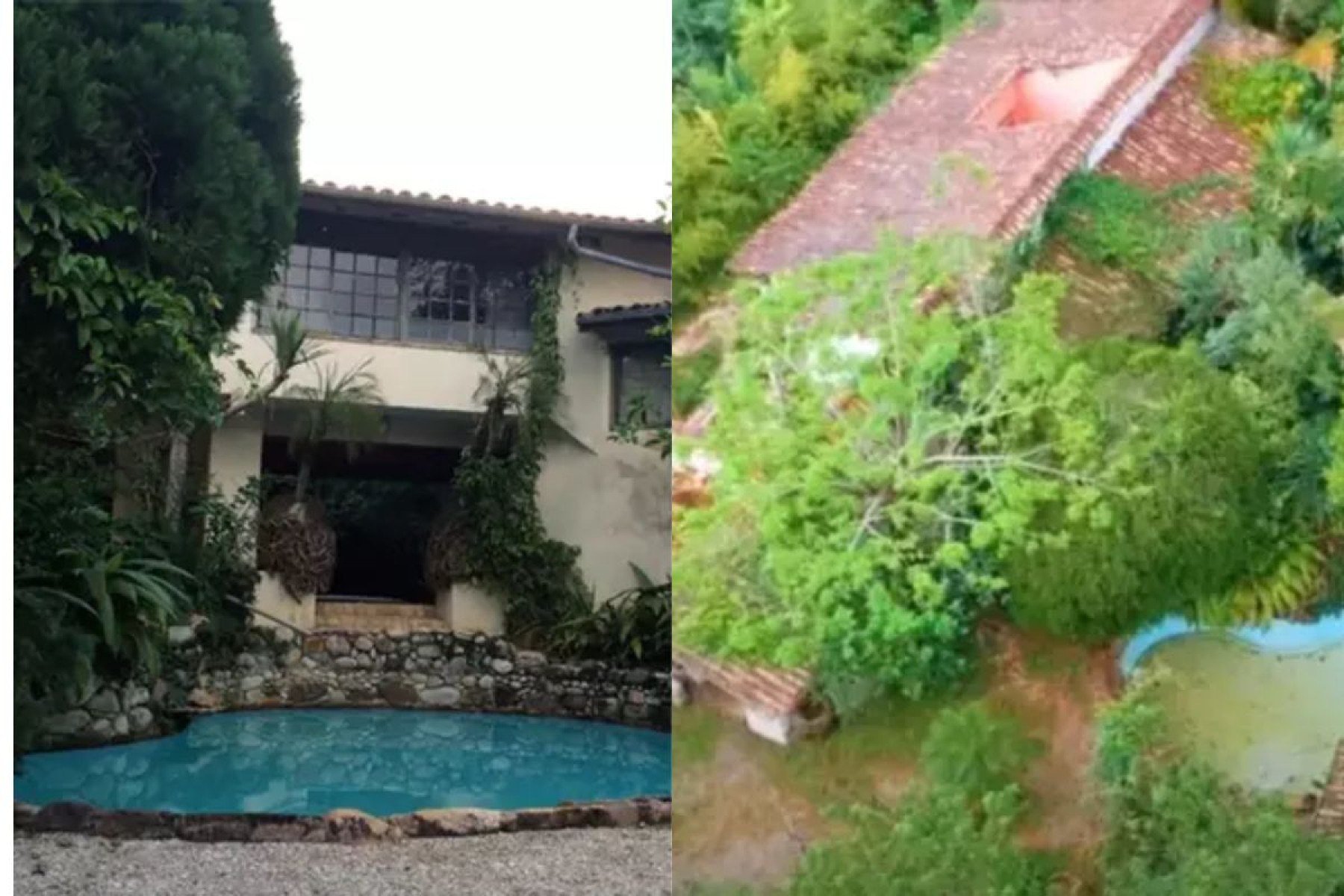 Mansão abandonada de Clodovil -Reprodução / Contigo