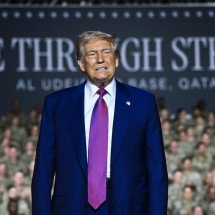 Trump 'agradece' Irã por avisar ataque no Catar com antecedência  - Brendan SMIALOWSKI / AFP