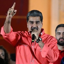 Nicolás Maduro pede que organizações do Sul Global se reúnam, juntamente com as potências China e Rússia, para discutir a situação de Israel e Irã no Oriente Médio -  (crédito: Federico Parra/AFP)