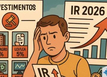 Homem preocupado com as alterações do Imposto de Renda sobre os investimentos -  (crédito: Reprodução Educando seu Bolso)