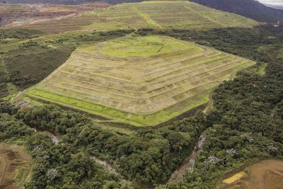 Barragem Xingu faz parte da Mina Alegria, no município de Mariana -  (crédito: Vale/Divulgação)