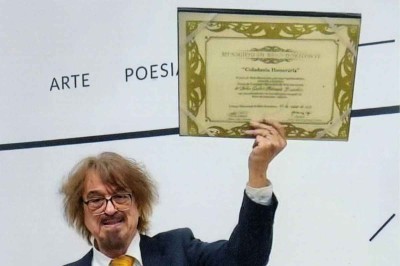 Carlos Bracher revela seu amor por Belo Horizonte, cidade que lhe concedeu o título de 
Cidadão Honorário no ano passado -  (crédito: Cristiano Quintino/Divulgação)