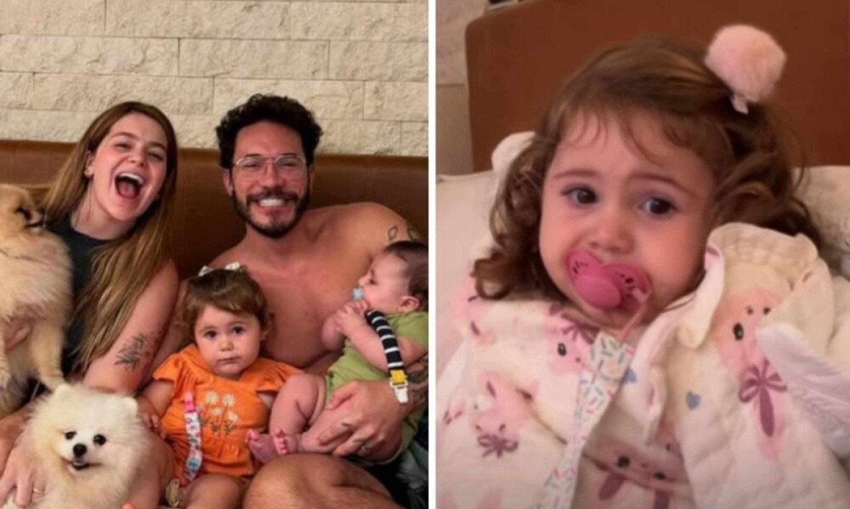 Viih Tube e Eliezer atualizam estado de saúde da filha Lua após mal-estar -  (crédito: Tupi - Pablo Oliveira)