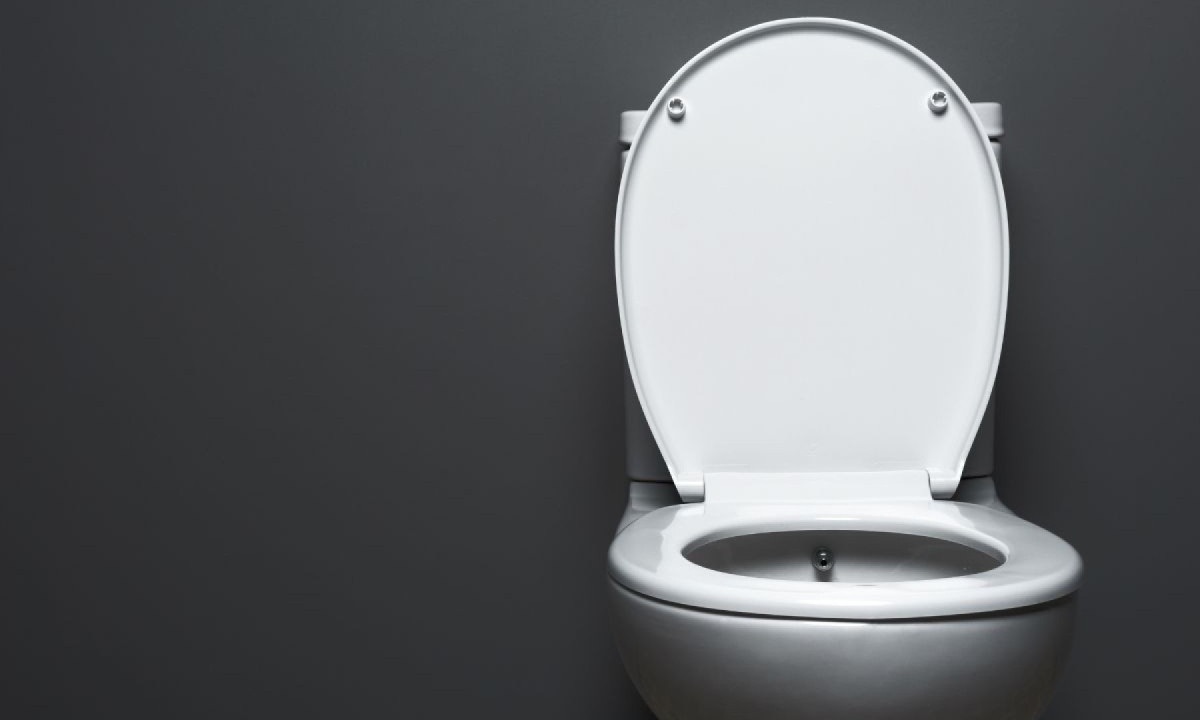 pastilha de cloro na caixa do vaso sanitário