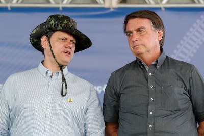 Com Bolsonaro inelegível, Tarcísio é o favorito para ser o candidato do campo bolsonarista -  (crédito: Alan Santos/PR - 11/09/2020)