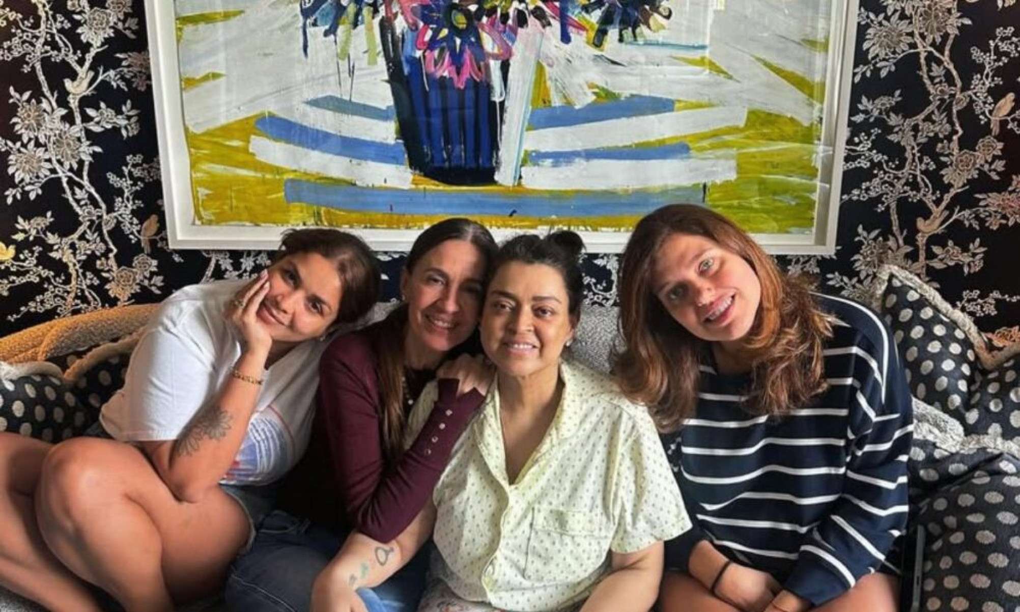 Flora e Bela Gil se declaram a Preta Gil durante tratamento nos EUA - Tupi - Pablo Oliveira