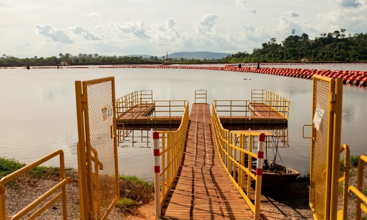 Barragem de Gelado deixará de receber rejeitos em dois anos -  (crédito: Elienai Araújo)