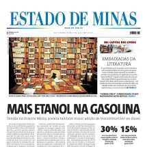 Confira a capa do Estado de Minas do dia 26/06/2025