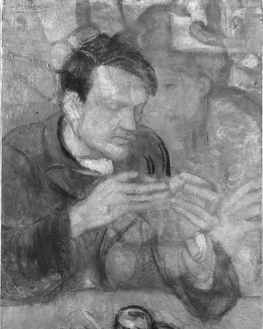 Especialistas descobrem rosto oculto de mulher em obra de Pablo Picasso - Divulgação/Courtauld Institute of Art