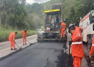 Obras de duplicação da BR-381 -  (crédito: Divulgação)