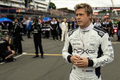 Brad Pitt é Sonny Hayes, piloto que assume a missão arriscada de tentar salvar uma equipe que vai mal no Mundial de Fórmula 1 -  (crédito: APEX/Divulgação)