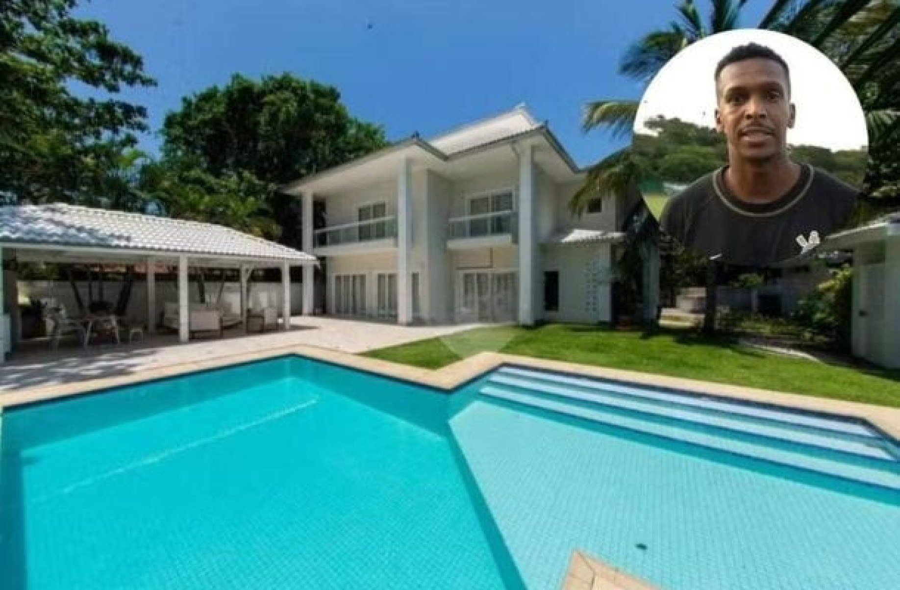 Com dívidas de pensão alimentícia, atacante Jô põe a venda mansão de R$ 5 milhões