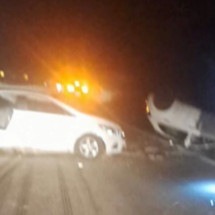 Motorista morre em capotamento na BR-262, na Grande BH - Reprodução/Redes sociais
