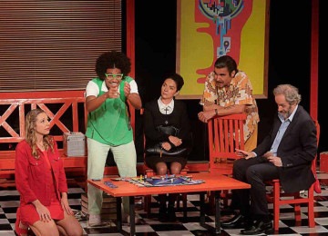 Peça "Toc toc" brinca com as neuroses do mundo contemporâneo
 -  (crédito: Divulgação)