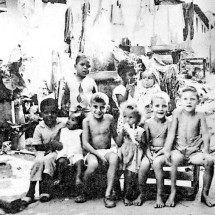 moradores de áreas de favela em bh, nos anos 1950: foto documentação sylvio de vasconcellos