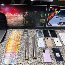 Organização criminosa especializada em furto de celulares é presa em BH - Divulgação/PMMG