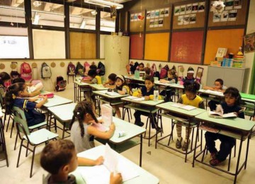 Turma de alfabetização no Centro Pedagógico da UFMG, na Pampulha -  (crédito: Luiza Ananda/UFMG)